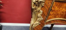 Load image into Gallery viewer, Louis VX Style Inlaid Wood Guilded End Table (1) each
