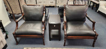 Load image into Gallery viewer, Vintage Leather Taylor B Fine Upholstery Chair (1) each
