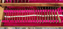 Load image into Gallery viewer, Vintage 126 Piece Bronze Flatware set in case URAI Thialand
