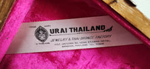 Load image into Gallery viewer, Vintage 126 Piece Bronze Flatware set in case URAI Thialand
