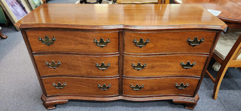 Traditional 6-Drawer Vintage Chest of Drawers Dresser
