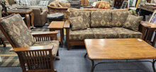 Load image into Gallery viewer, Mission Style Firm Cushion Upholstery Sofa
