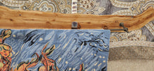 Load image into Gallery viewer, Belgium Van Gough Mulberry Tree Tapestry Custom Rod Wood Hanger 33 x 42
