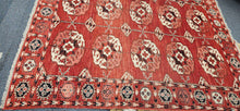 Load image into Gallery viewer, Quality Fine Handwoven Wool Afghani Ersari Yaya Rug 58 x 80 Pakistan tag
