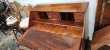 Load image into Gallery viewer, Antique Chippendale English 18th Century Style Desk (key at counter)
