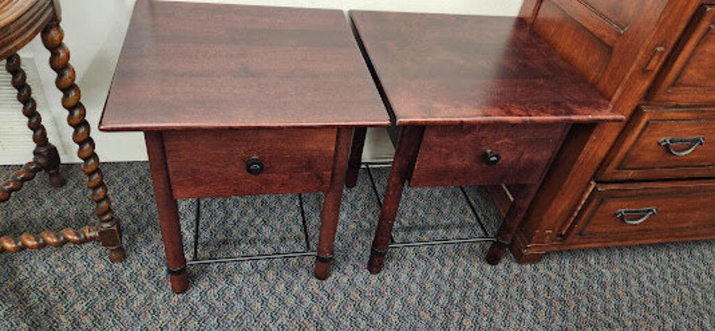 End Table 1-Drawer by Huppe' Victoriavillle Canada (1) each