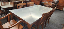 Load image into Gallery viewer, Italy Restoration Hardware Table Mission Style &amp; 6 Chairs
