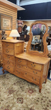 Load image into Gallery viewer, Quality Brookwood Oak Vanity/Dresser w/Mirror
