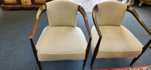 Load image into Gallery viewer, Mid-Century-Modern Style Danish Walnut Sculptural Chairs Pair of 2
