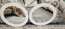 Load image into Gallery viewer, Brand NEW Round Bone Inlay 29" Mirror Jeffan Co. (1) each box in back

