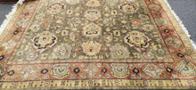 Load image into Gallery viewer, Wool Hand Knotted Thick Pile Fringed Rug 7'7" x 9'10"
