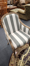 Load image into Gallery viewer, French Bergere Style Louis XV Stripe Chair Safavieh (1)
