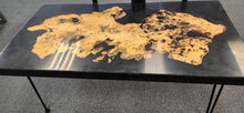 Load image into Gallery viewer, Custom Design Buckeye Table Epoxy Steel Bar Support FIRM
