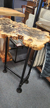 Load image into Gallery viewer, Custom Design Buckeye Wood Epoxy Top Pipe Base FIRM
