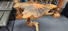 Load image into Gallery viewer, Custom Design Beetle Kill Pine Top Aspen Base Table FIRM
