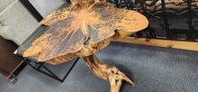 Load image into Gallery viewer, Custom Design Beetle Kill Pine Top Aspen Base Table FIRM
