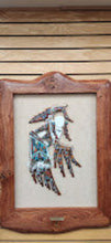 Load image into Gallery viewer, Original Wood "Fancy Dancer" Sandy Maguire Live Edge Frame Box Elder
