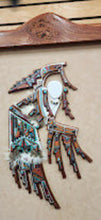 Load image into Gallery viewer, Original Wood "Fancy Dancer" Sandy Maguire Live Edge Frame Box Elder

