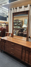 Load image into Gallery viewer, Kent Coffey Perspecta Bed, Dresser, Mirror, End Table Vintage MCM
