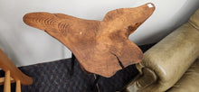 Load image into Gallery viewer, Custom Pine Stump Iron Pipe Base Side Table FIRM
