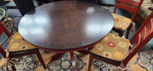 Load image into Gallery viewer, Bassett Pedistal Table 44" with 3-Chairs
