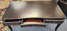 Load image into Gallery viewer, Quality McGuire 3-Drawer Modern Style Curved Legs Desk
