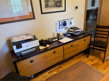 Load image into Gallery viewer, Desk &amp; Credenza Vintage Edward Wormley for Dunbar
