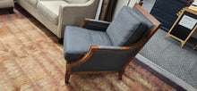 Load image into Gallery viewer, Quality Vanguard Gray Curved Arm Chair Slifer Designs
