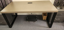 Load image into Gallery viewer, Modern Office 63" Electrical USB Ports Unique Furniture Designs Desk
