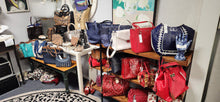 Load image into Gallery viewer, Purses Handbags Wallets Brand New &amp; Like New $100 up Prices (Weekly Sales) Brahmin, Gucci, Coach, Michael Kors, Kate Spade, Louis Vuitton
