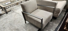 Load image into Gallery viewer, Room &amp; Board Zinc Chair Brushed Stainless Steel Frame
