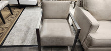 Load image into Gallery viewer, Room &amp; Board Zinc Chair Brushed Stainless Steel Frame
