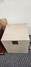Load image into Gallery viewer, Pier 1 Gray Lift Top Opens Storage Box
