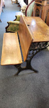Load image into Gallery viewer, Antique School Desk from Pleasanton, Kansas Peabody
