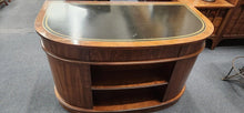 Load image into Gallery viewer, Beverly Hills Design Center Sligh Furniture Curved Desk Leather Top
