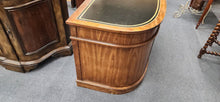 Load image into Gallery viewer, Beverly Hills Design Center Sligh Furniture Curved Desk Leather Top
