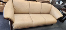 Load image into Gallery viewer, Ekornes Norway Stressless Leather Oslo 3-Cushion Sofa
