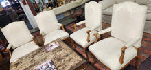 Load image into Gallery viewer, Set of 2 Damask Designer French Chairs Old World Weavers
