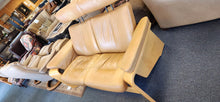 Load image into Gallery viewer, Ekornes Stressless Loveseat Adjustable Headrests as is leather
