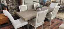 Load image into Gallery viewer, Restoration Hardware Dining Table + 6 Chairs (see detail)
