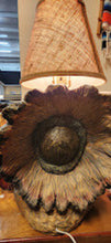 Load image into Gallery viewer, Vintage Florentine Chief Lamp 18" tall head to 28" to shade
