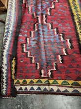 Load image into Gallery viewer, Afghanistan Imported Colorful Woven Rug ~5 x 9
