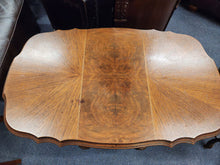 Load image into Gallery viewer, Oval Shaped Antique Ornate Side Table 29&quot; tall
