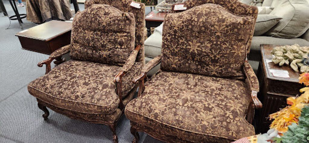 Plush Arm Chair Wesley Hall Interiors Furniture (1) each
