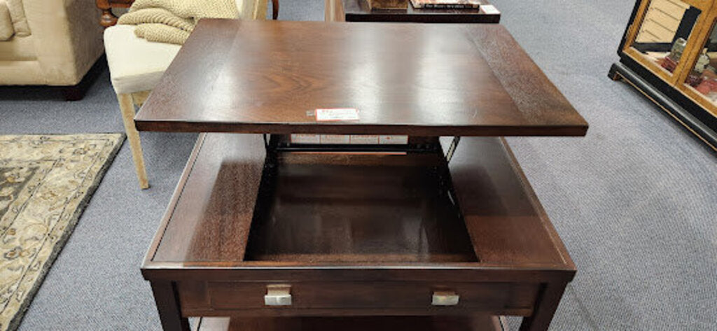 Ashley Lift-Top Storage Wood Coffee Table