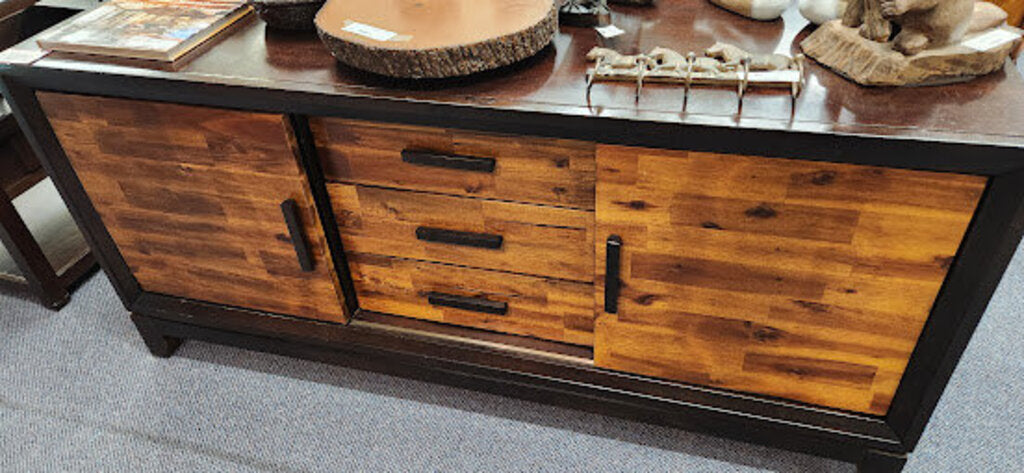 Wood Entertainment Center by Steve Silver Company